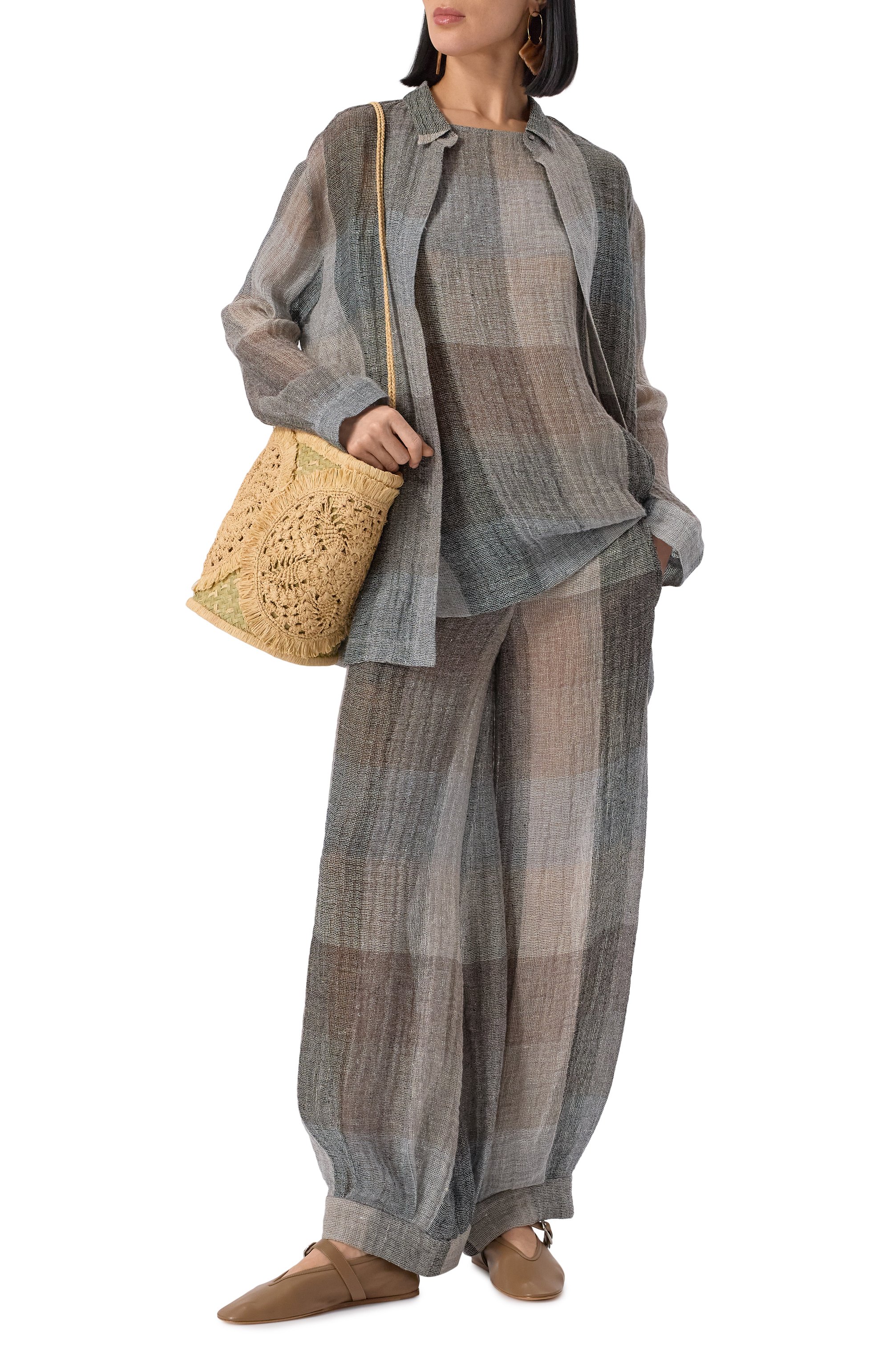 Комплект из рубашки и топа GIORGIO ARMANI, арт. GW000689/TE13792, фото 2