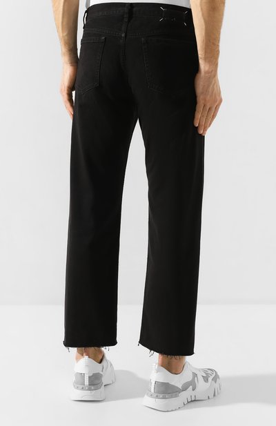 Джинсы MAISON MARGIELA черного цвета по цене 52350 руб., арт. S50LA0152/S30642, фото 4 Джинсы MAISON MARGIELA, арт. S50LA0152/S30642, фото 4