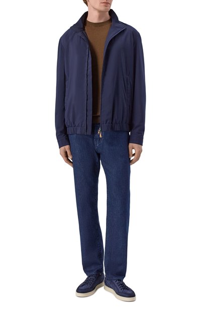 Джемпер из шелка и хлопка ANDREA CAMPAGNA, арт. M5425-1033, фото 2