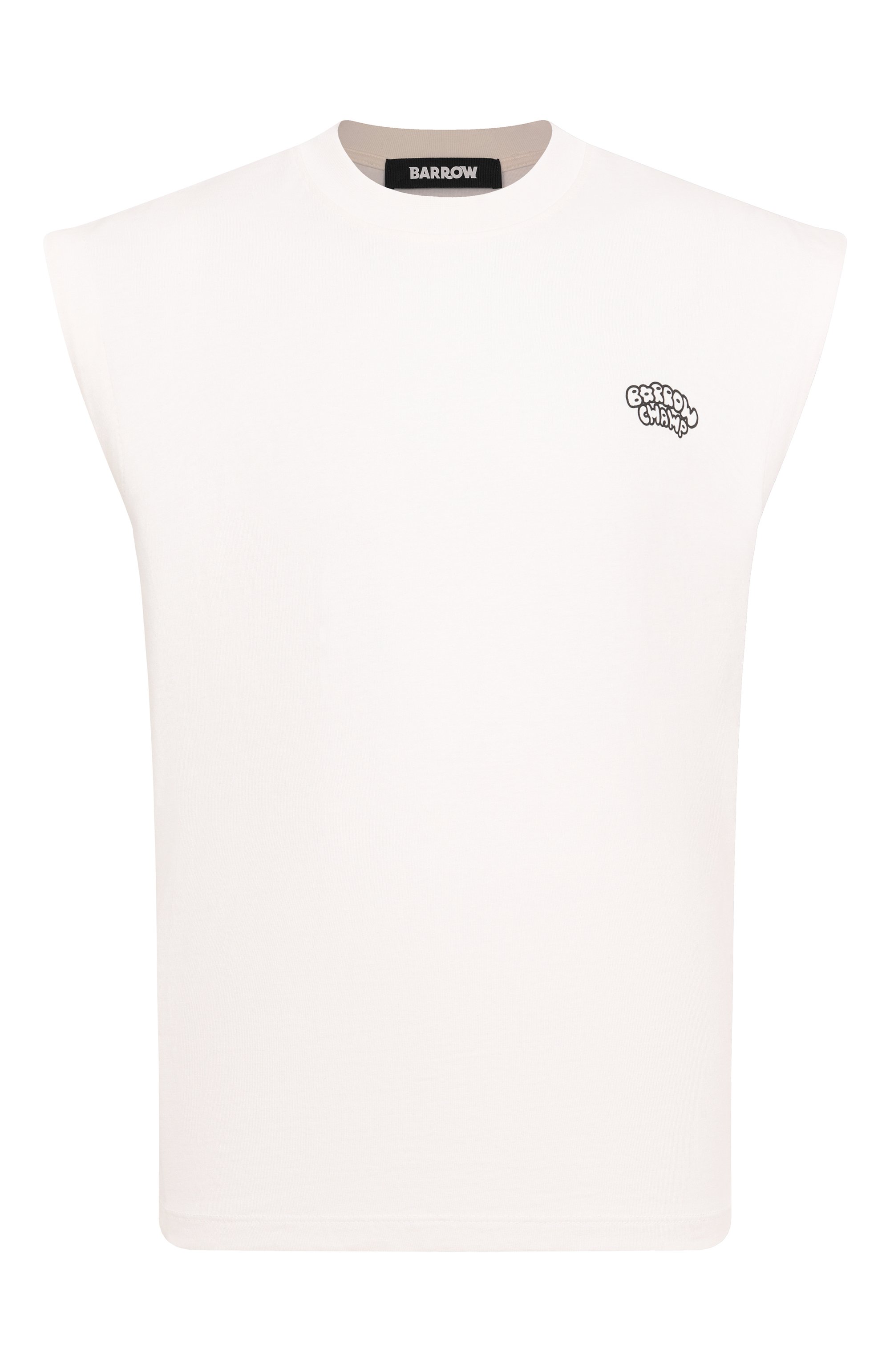 Хлопковая майка BARROW, арт. S5BWMATH160, фото 1