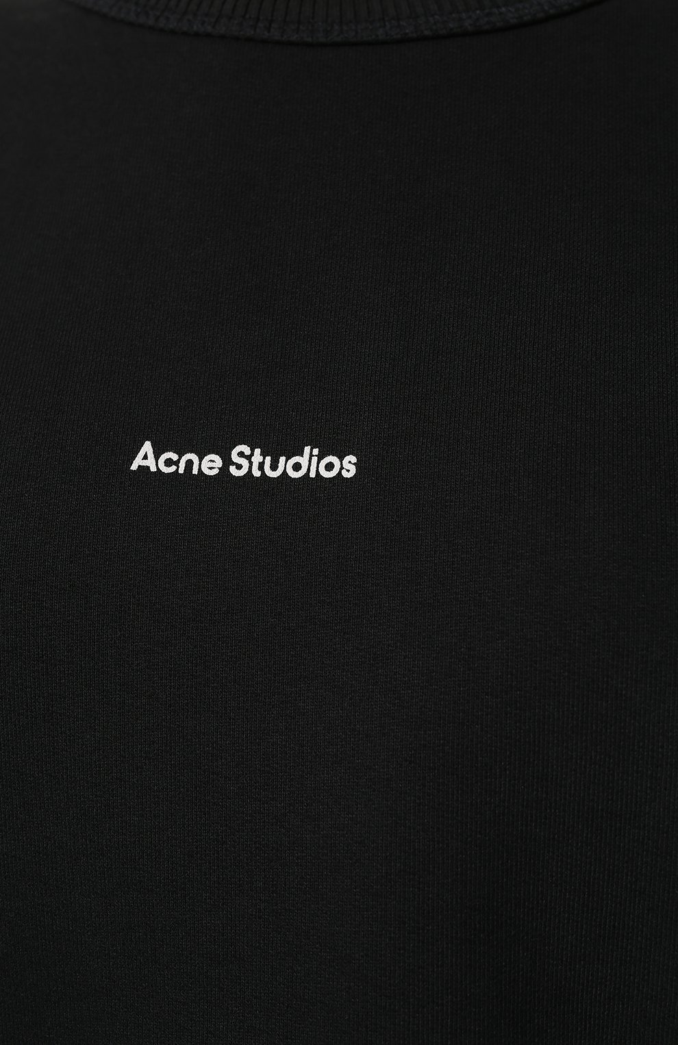 Хлопковый свитшот ACNE STUDIOS черного цвета по цене 45600 руб., арт. AI0067, фото 5 Хлопковый свитшот ACNE STUDIOS, арт. AI0067, фото 5