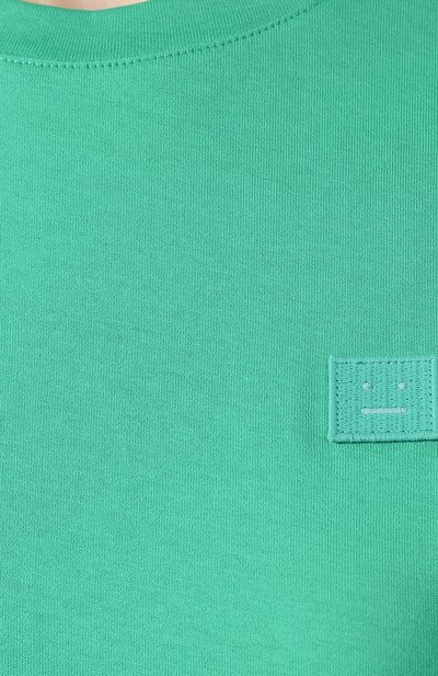 Хлопковая футболка ACNE STUDIOS, арт. AL0038/W, фото 5