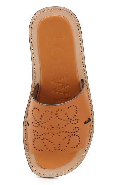 Кожаные шлепанцы LOEWE, арт. 453.10.860, фото 5