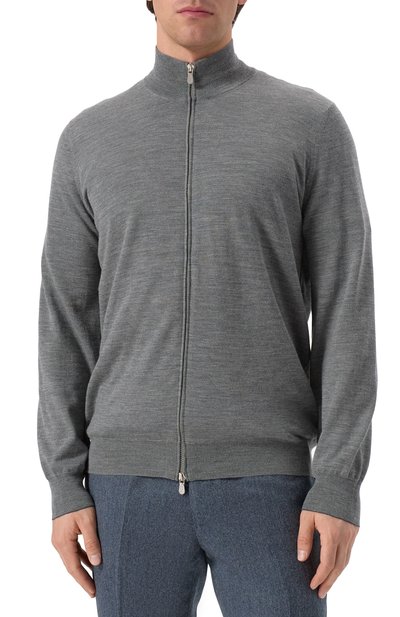 Кардиган из шерсти и кашемира BRUNELLO CUCINELLI, арт. M2400106, фото 3