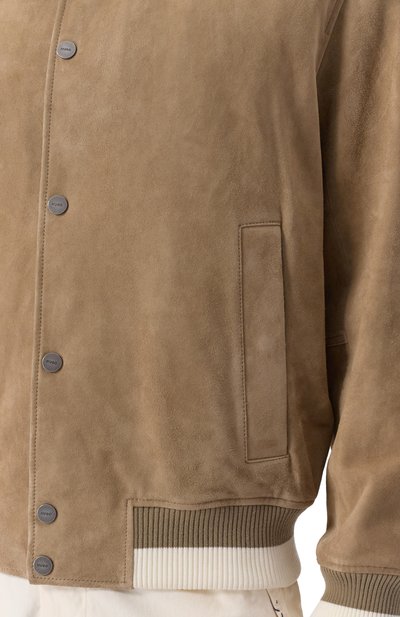 Замшевый бомбер HUGO, арт. 50534326, фото 5