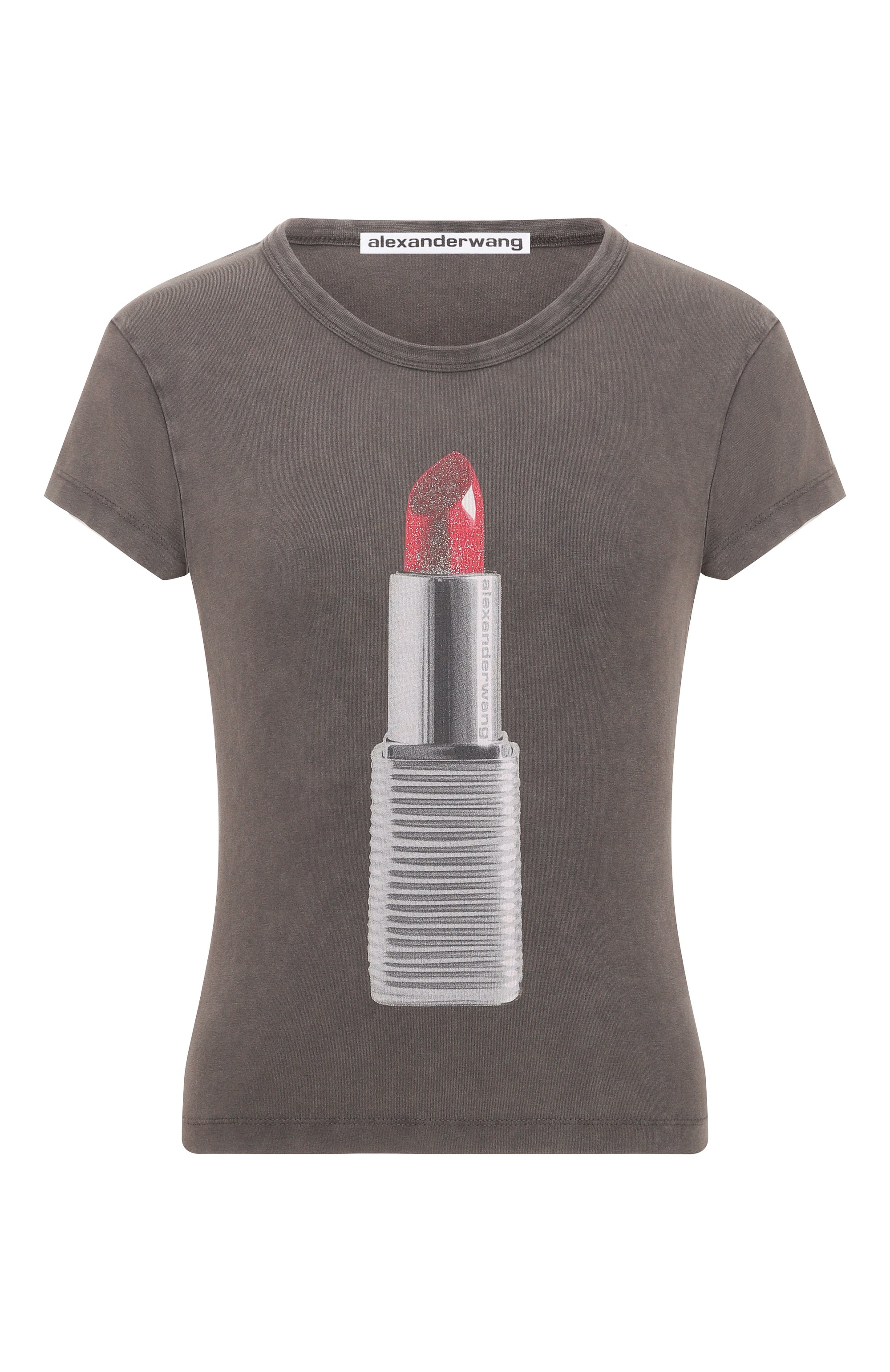 Хлопковая футболка ALEXANDER WANG, арт. 1CC2261295, фото 1