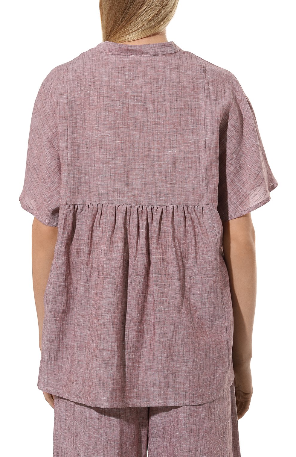 Блузка изо льна и хлопка ZIMMERLI, арт. 4697-13101, фото 4