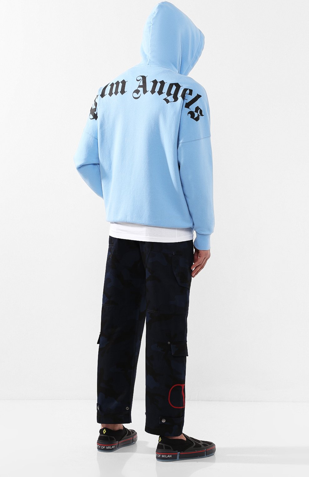 Хлопковая толстовка PALM ANGELS, арт. PMBE001E194410023110, фото 2