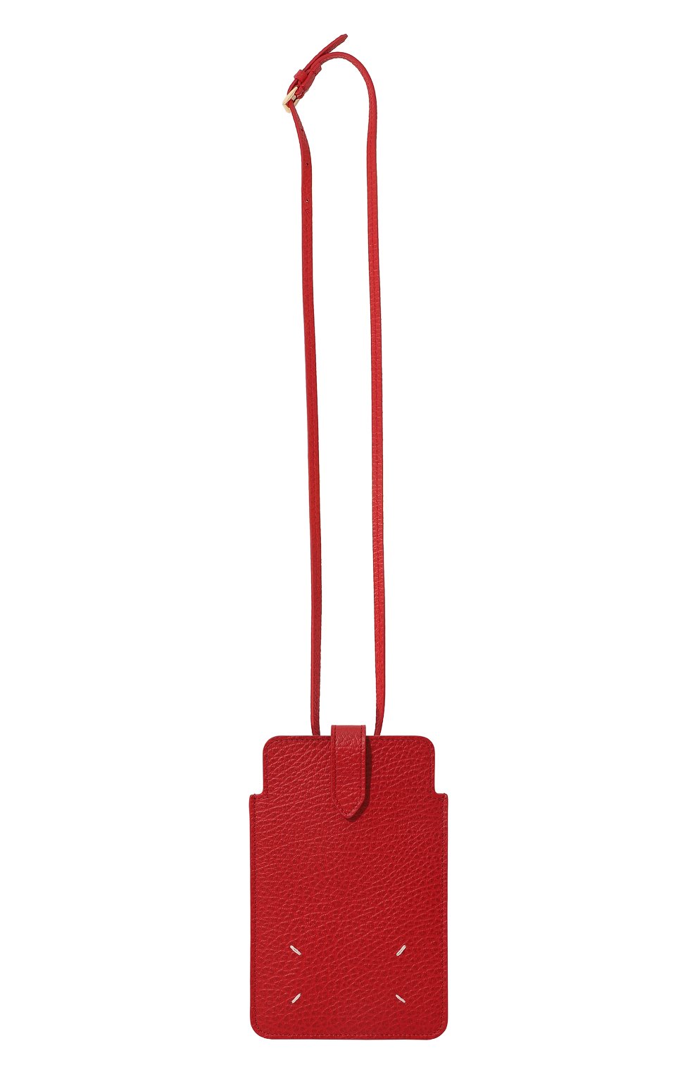 Кожаный чехол для iphone MAISON MARGIELA красного цвета по цене 36850 руб., арт. SA1VZ0008/P4455, фото 4 Кожаный чехол для iphone MAISON MARGIELA, арт. SA1VZ0008/P4455, фото 4