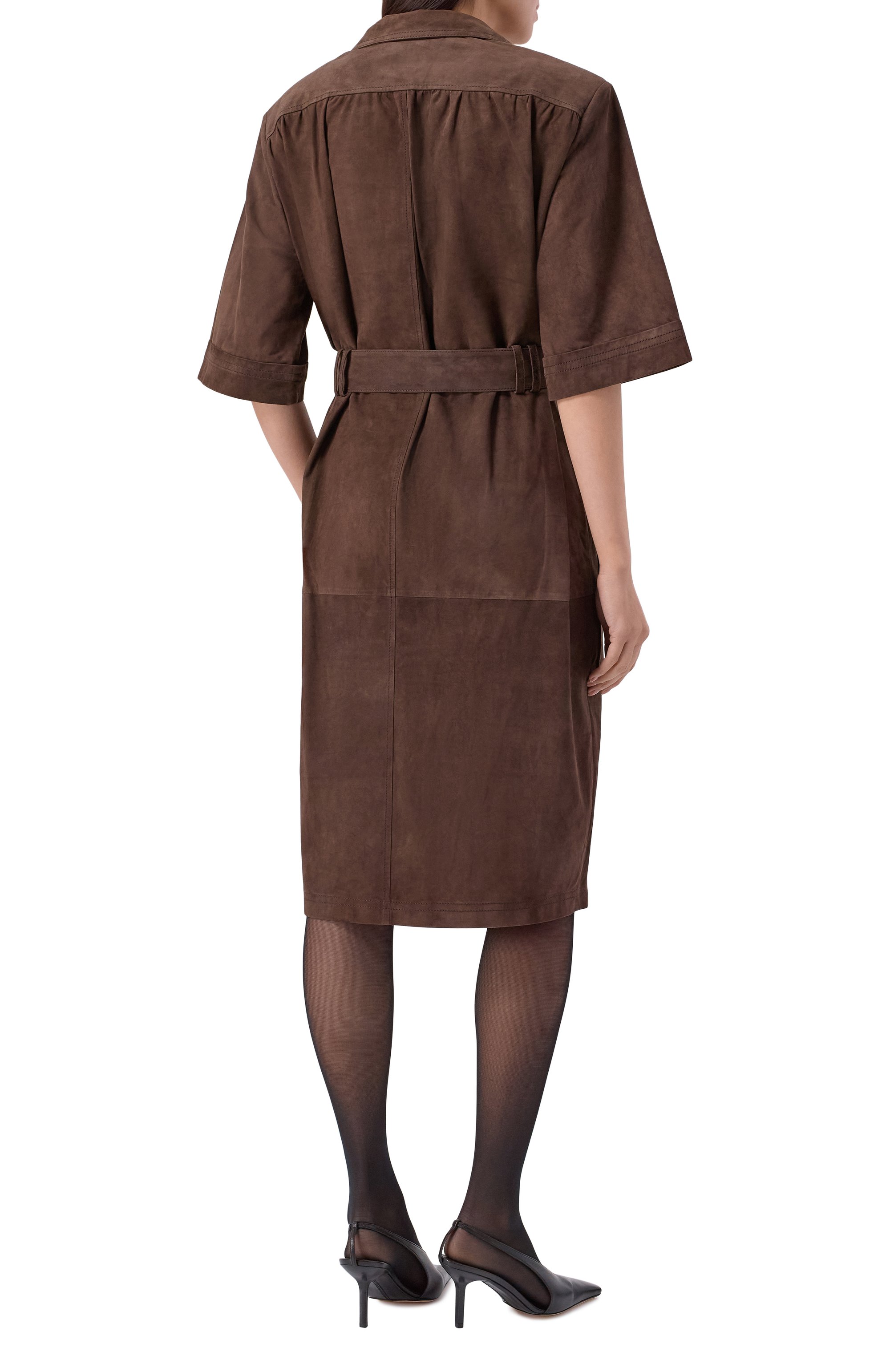 Замшевое платье VENERA M., арт. 20-25-38, фото 3