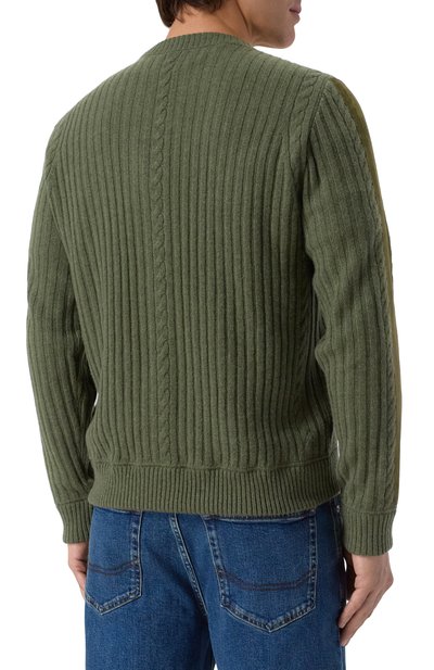 Кашемировый свитер с замшевой отделкой MVST, арт. M25.1MM.K011/K003, фото 4