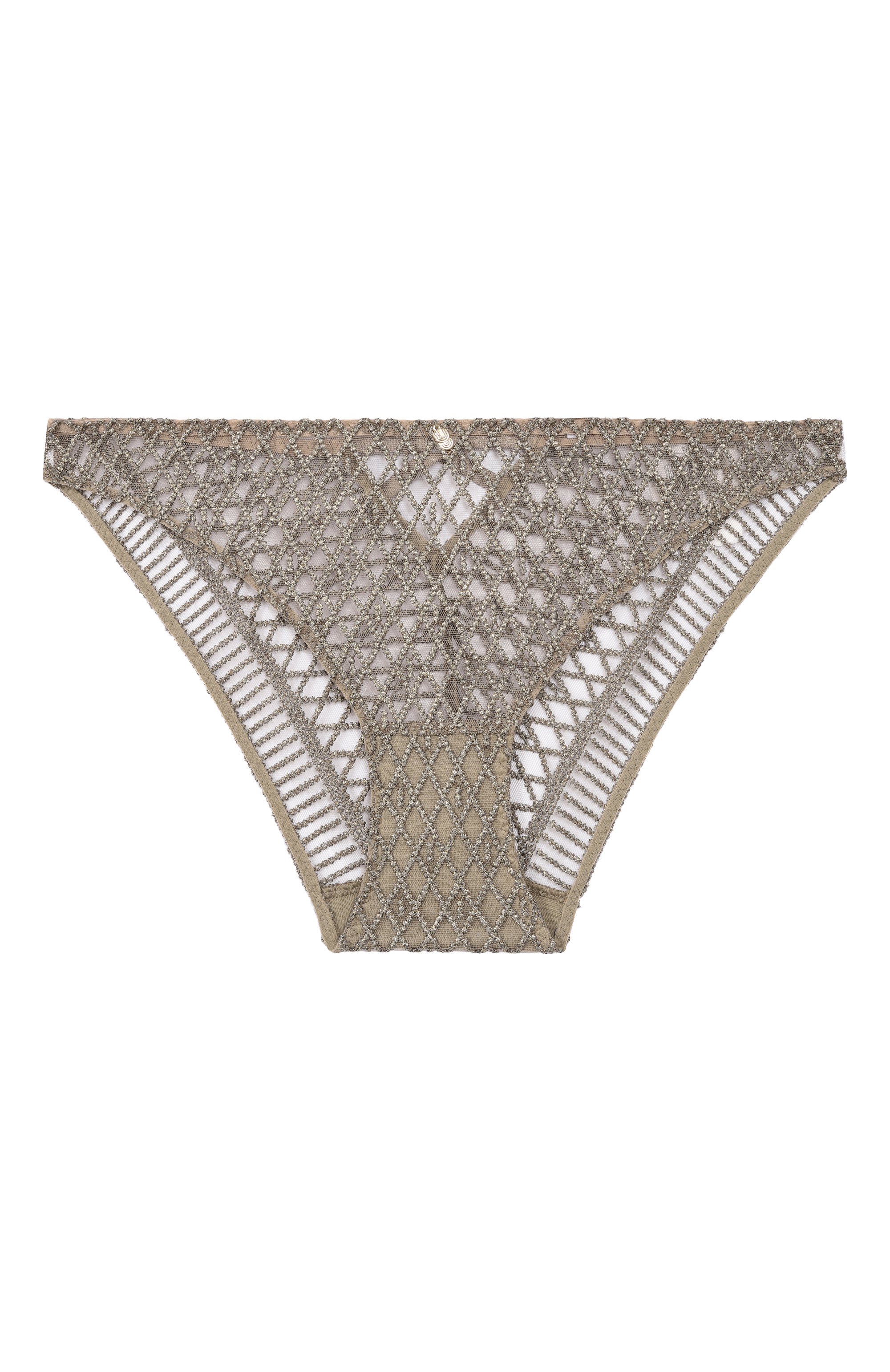 Трусы-слипы AUBADE зеленого цвета по цене 13440 руб., арт. 4D27, фото 1 Трусы-слипы AUBADE, арт. 4D27, фото 1