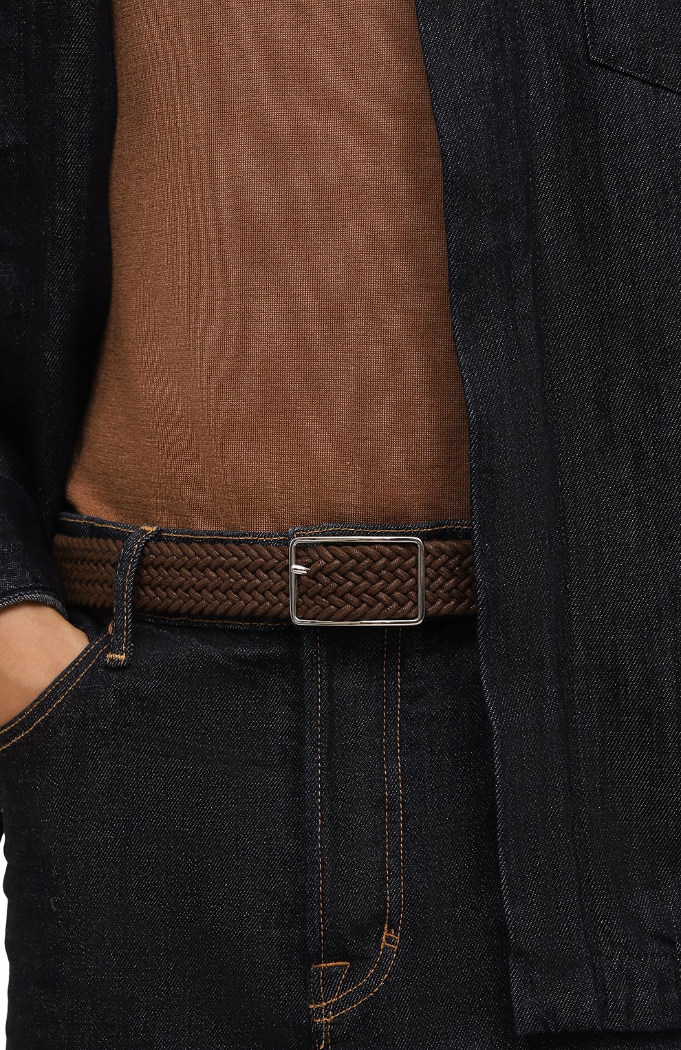 Текстильный ремень CORNELIANI, арт. 93V311-9320804, фото 2