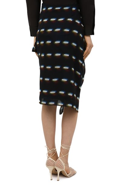 Шелковая юбка DRIES VAN NOTEN черного цвета по цене 84450 руб., арт. 211-30885-2088, фото 4 Шелковая юбка DRIES VAN NOTEN, арт. 211-30885-2088, фото 4