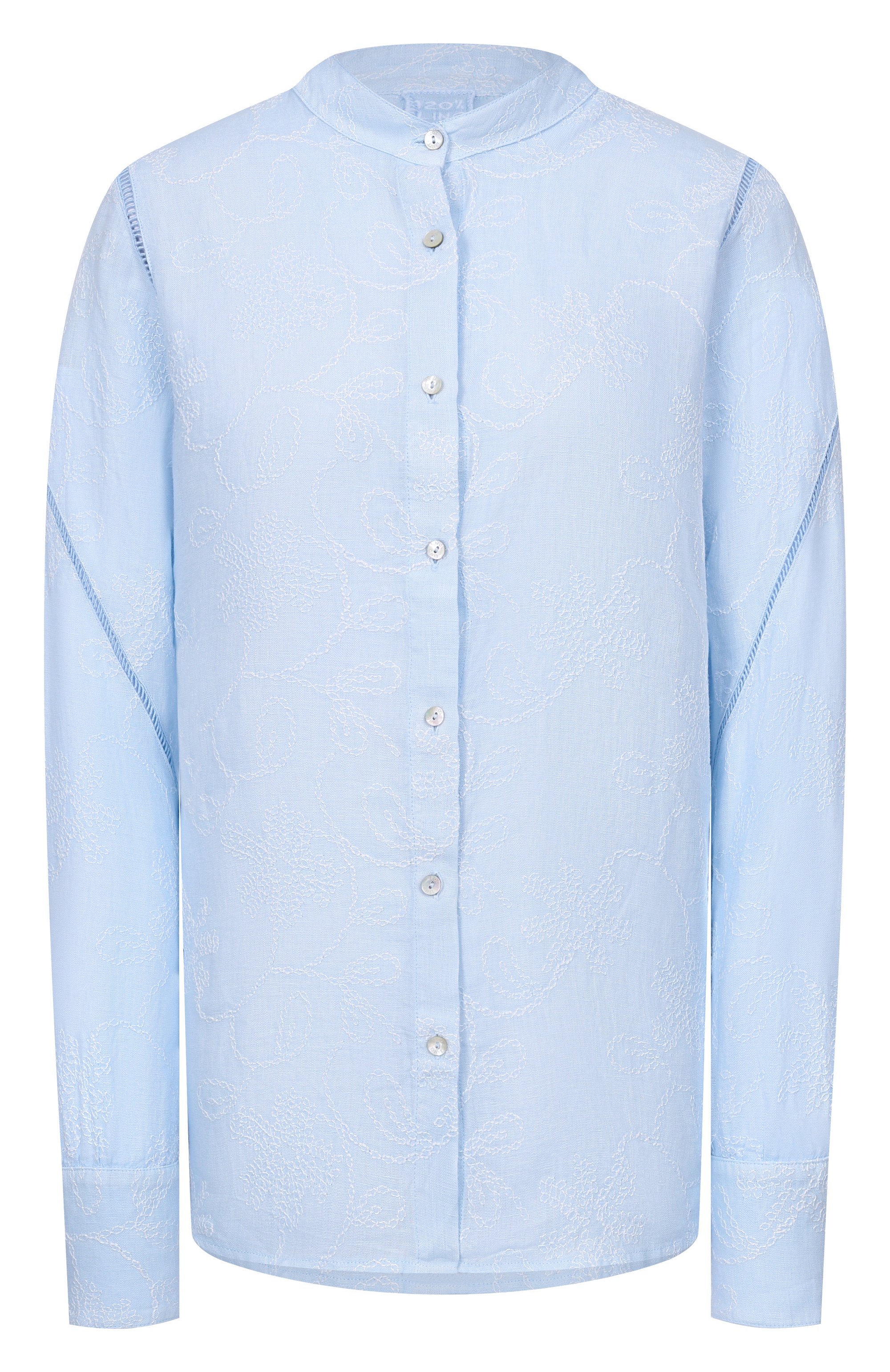 Льняная рубашка 120% LINO, арт. 33ALIW1PKM/000G465, фото 1