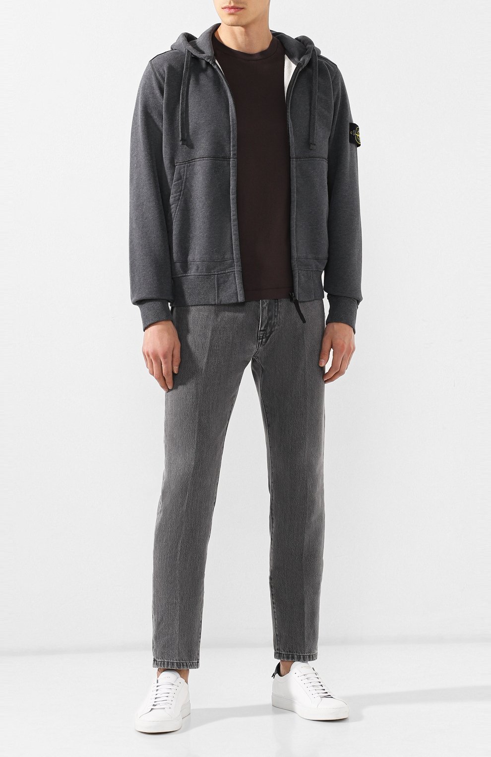 Хлопковая футболка STONE ISLAND, арт. 711524113, фото 2