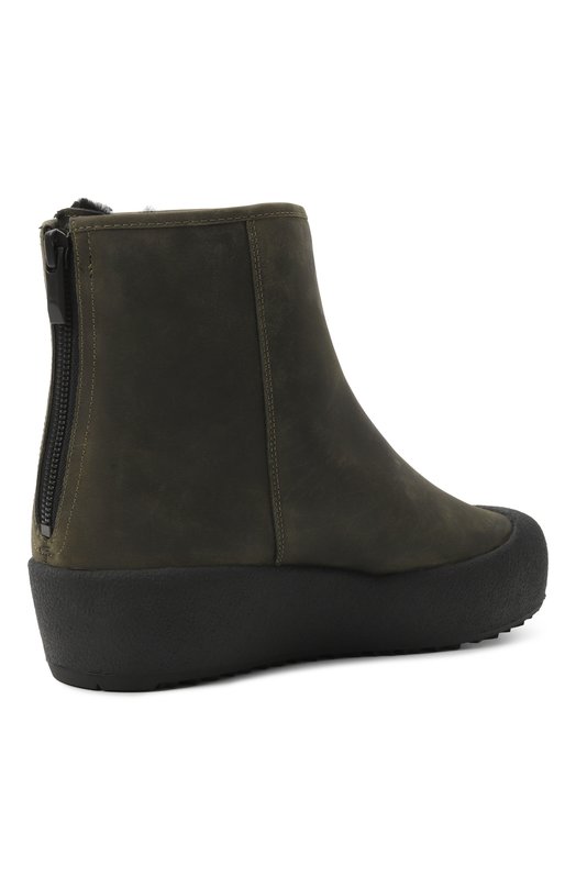 Кожаные сапоги Bally MSB07M/VT945 Хаки  MSB07M/VT945 Фото 5