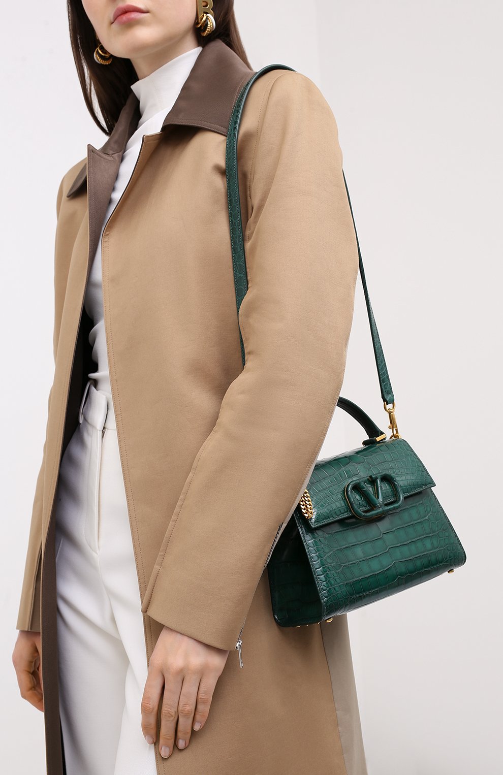 Сумка vsling из кожи аллигатора VALENTINO, арт. TW2B0F53/XDE/AMIS, фото 5