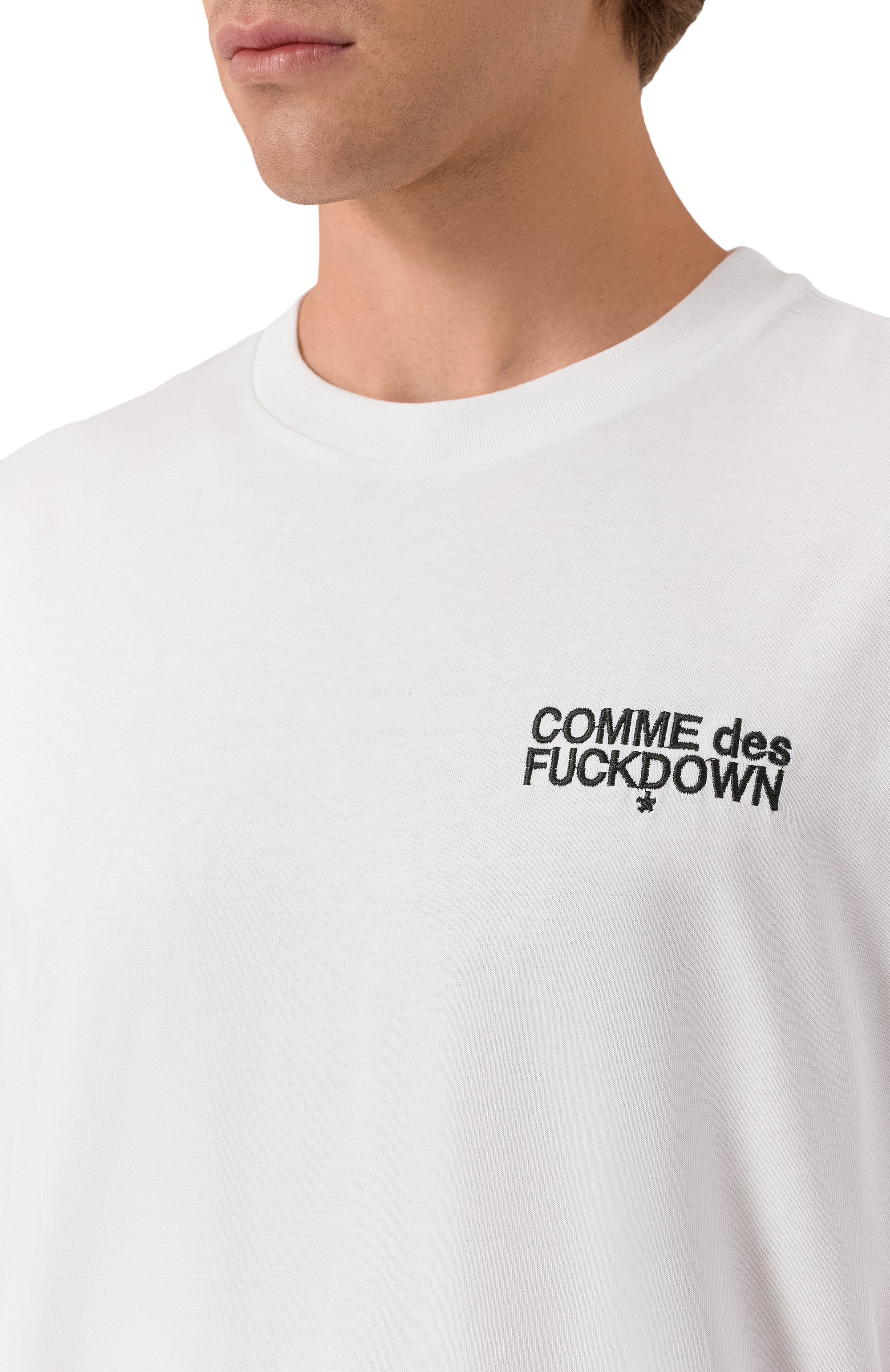 Хлопковая футболка COMME DES FUCKDOWN, арт. CFABM01727, фото 5