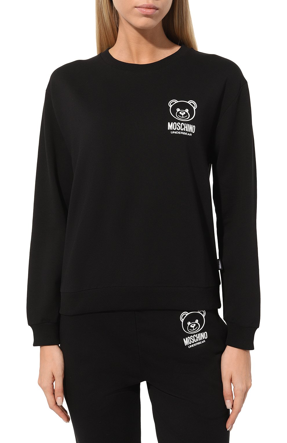 Хлопковый свитшот MOSCHINO, арт. A1706/4422, фото 3