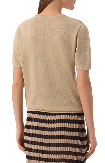 Шелковый пуловер KITON, арт. D61785K0920, фото 4