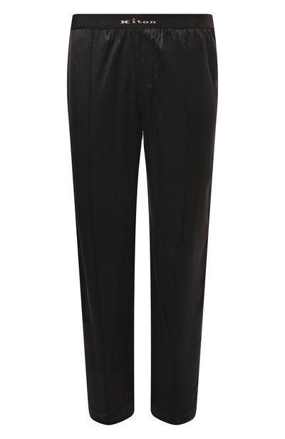 Мужские шелковые домашние брюки KITON, арт. UNWT004K0749D