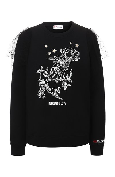 Женский хлопковый свитшот REDVALENTINO, арт. TR3MF03F/4UY