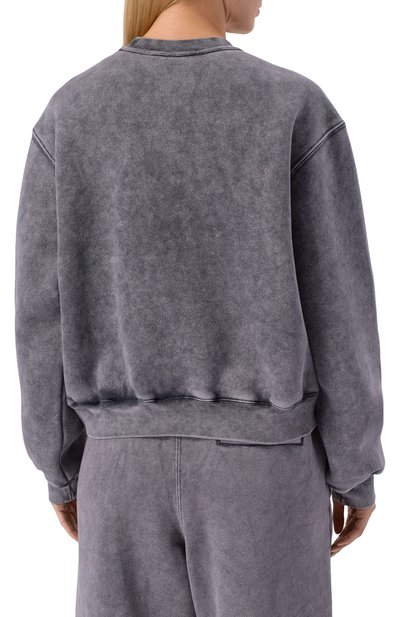 Хлопковый свитшот ALEXANDERWANG.T, арт. 4CC3241518, фото 4
