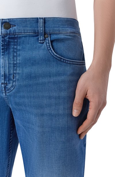 Джинсы standard 7 FOR ALL MANKIND синего цвета по цене 29150 руб., арт. 7T519B80-XXM, фото 5 Джинсы standard 7 FOR ALL MANKIND, арт. 7T519B80-XXM, фото 5