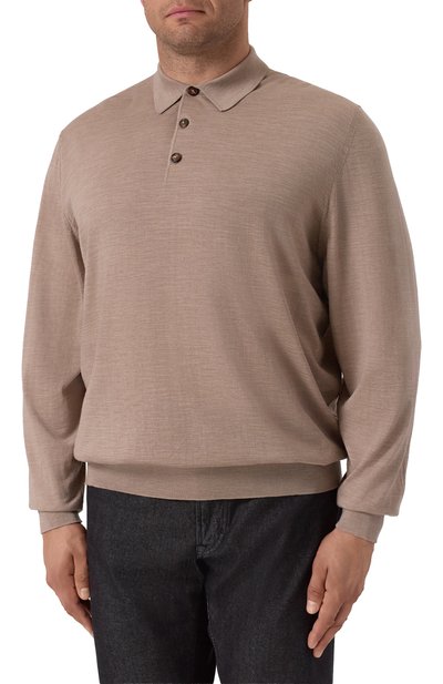 Поло из шерсти и кашемира CORTIGIANI, арт. 3AS304, фото 3