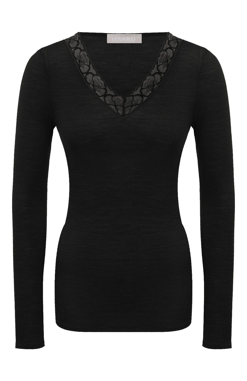 Лонгслив из шерсти и шелка HANRO, арт. 070974, фото 1