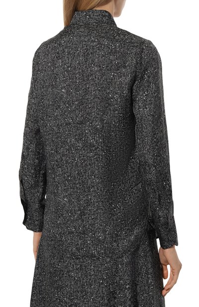 Шелковая блузка KITON, арт. D48407K0531E04, фото 4