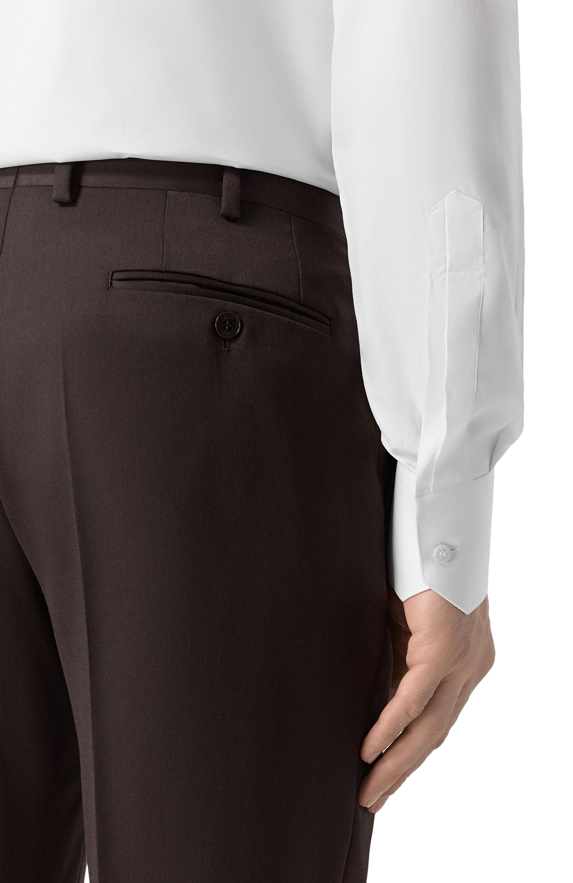 Хлопковая сорочка STEFANO RICCI, арт. MC003678/BN1752/002/MTM/00102676, фото 5