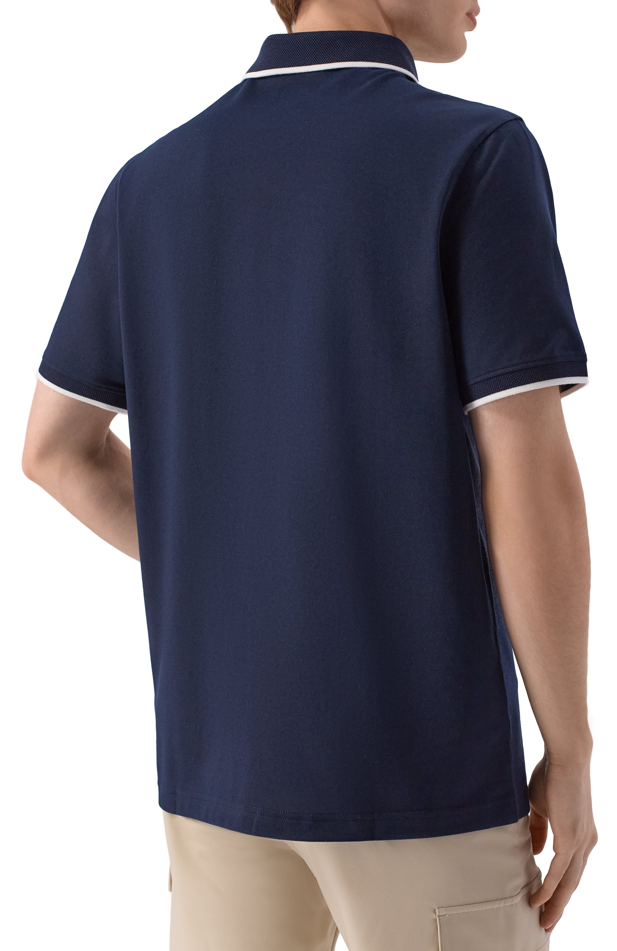 Поло BOGNER темно-синего цвета по цене 18100 руб., арт. 58602727, фото 4 Поло BOGNER, арт. 58602727, фото 4