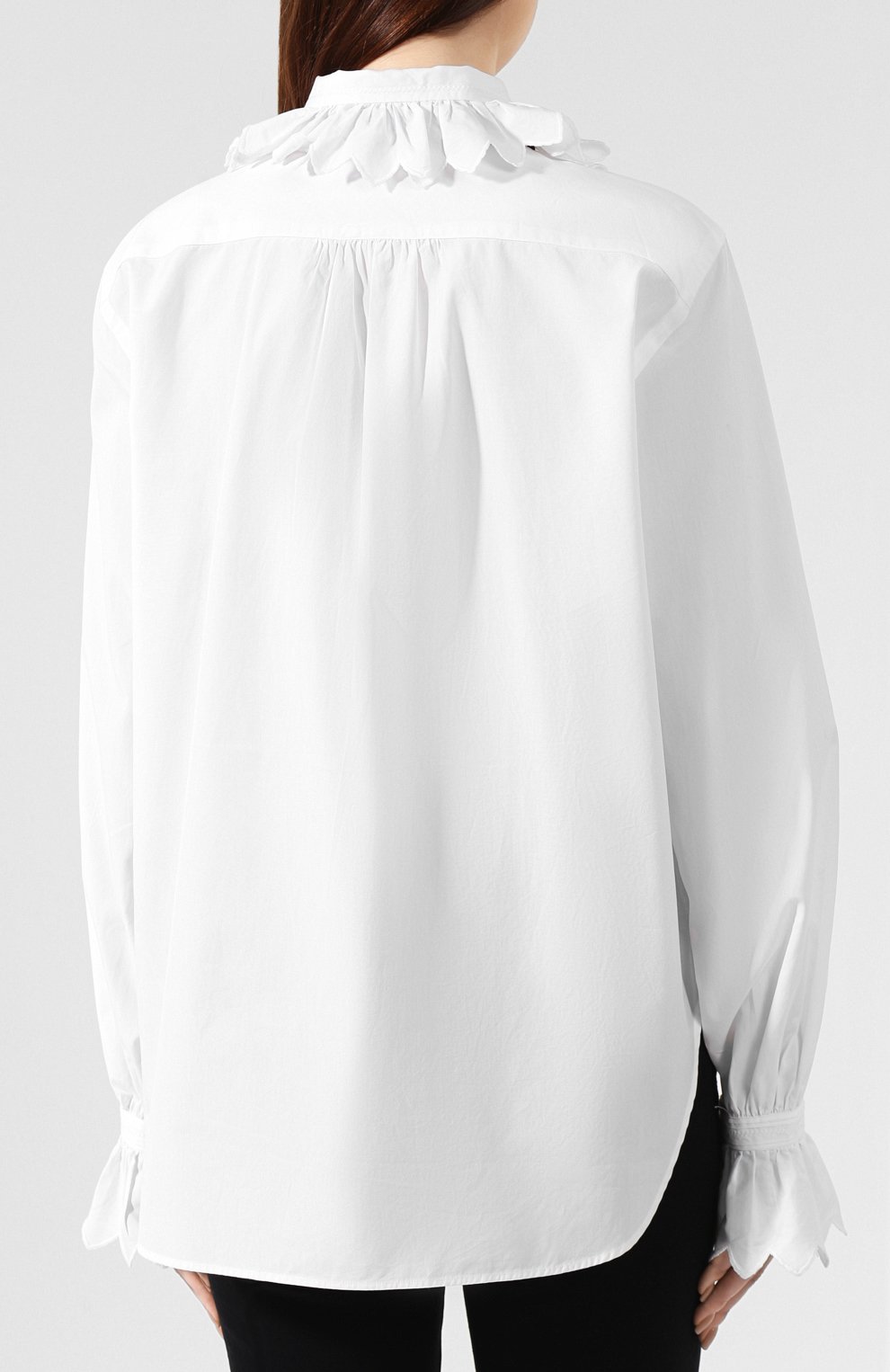 Хлопковая блузка POLO RALPH LAUREN, арт. 211765229, фото 4