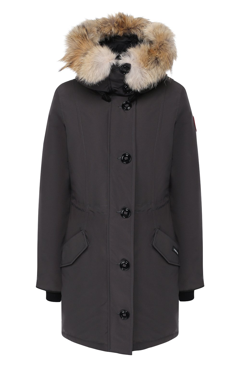 Парка rossclair CANADA GOOSE темно-серого цвета по цене 139000 руб., арт. 2580L, фото 1 Парка rossclair CANADA GOOSE, арт. 2580L, фото 1
