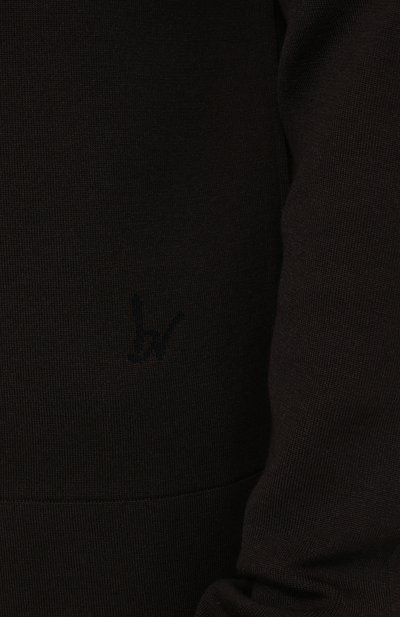 Худи из шерсти и вискозы BOTTEGA VENETA коричневого цвета по цене 150500 руб., арт. 631512/VKWQ0, фото 5 Худи из шерсти и вискозы BOTTEGA VENETA, арт. 631512/VKWQ0, фото 5