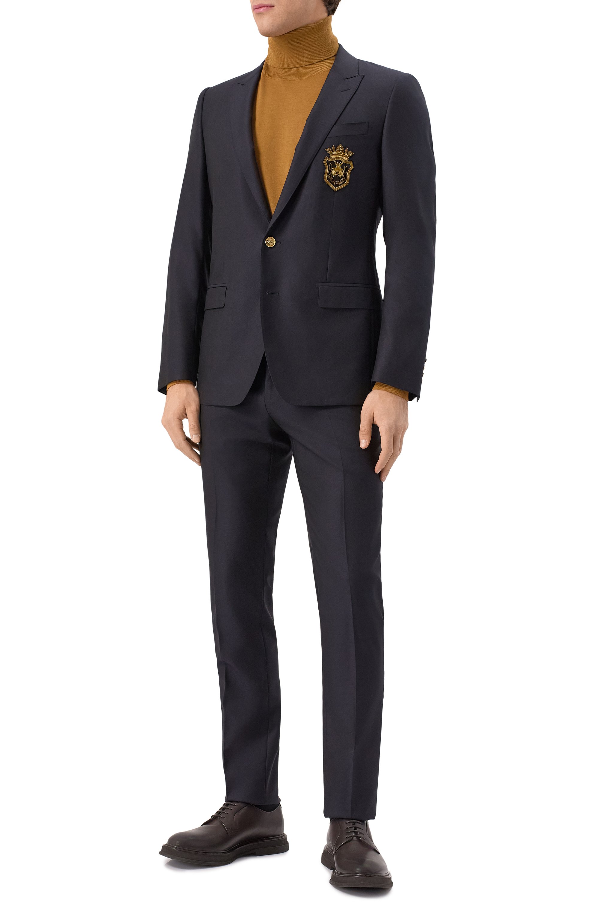 Кожаные дерби DOUCAL'S, арт. DU1385CUB0UF253T, фото 2