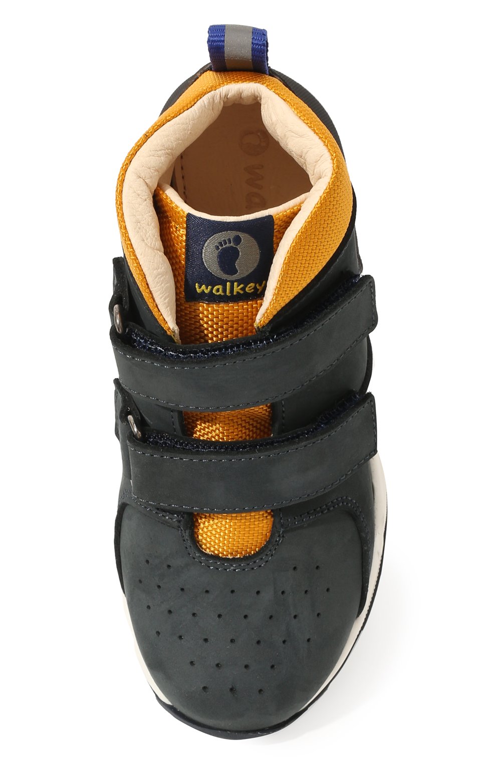Высокие кроссовки из кожи WALKEY, арт. Y1B9-42153-0168/25-29, фото 4