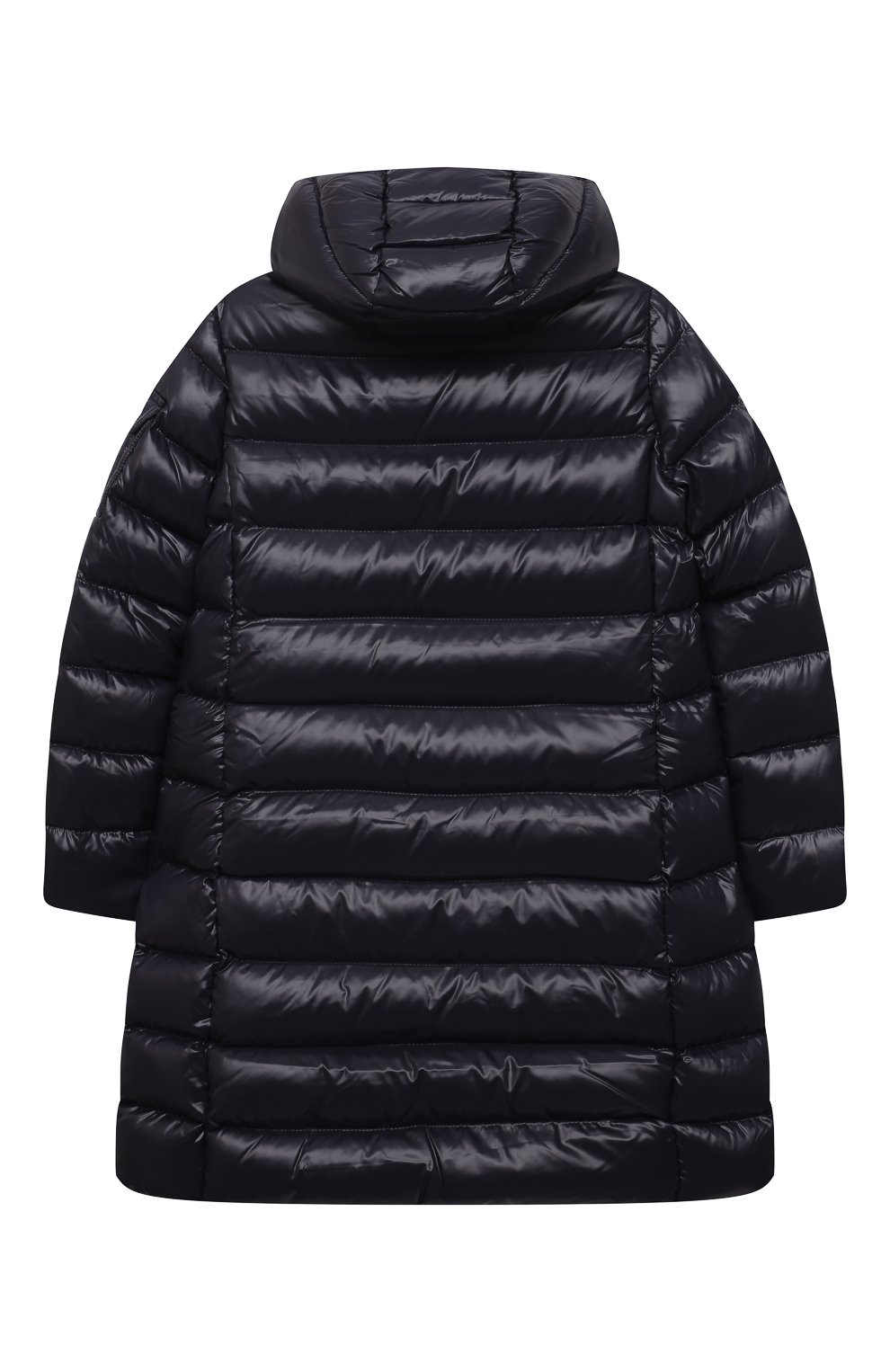 Пуховое пальто moka MONCLER ENFANT темно-синего цвета по цене 75550 руб., арт. G2-954-1C501-10-68950/8-10A, фото 2 Пуховое пальто moka MONCLER ENFANT, арт. G2-954-1C501-10-68950/8-10A, фото 2