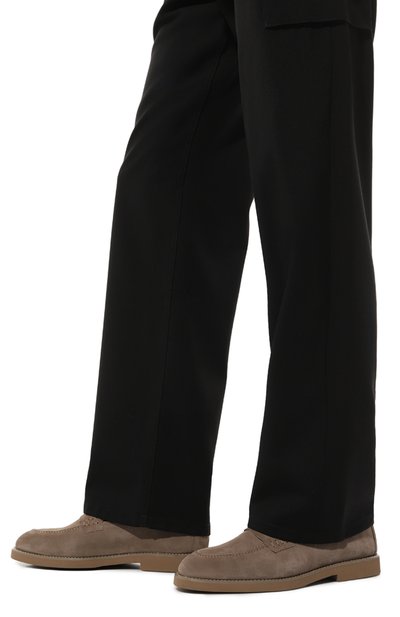 Замшевые пенни-лоферы DOUCAL'S, арт. DU3294SAL0UF106ZC30, фото 3