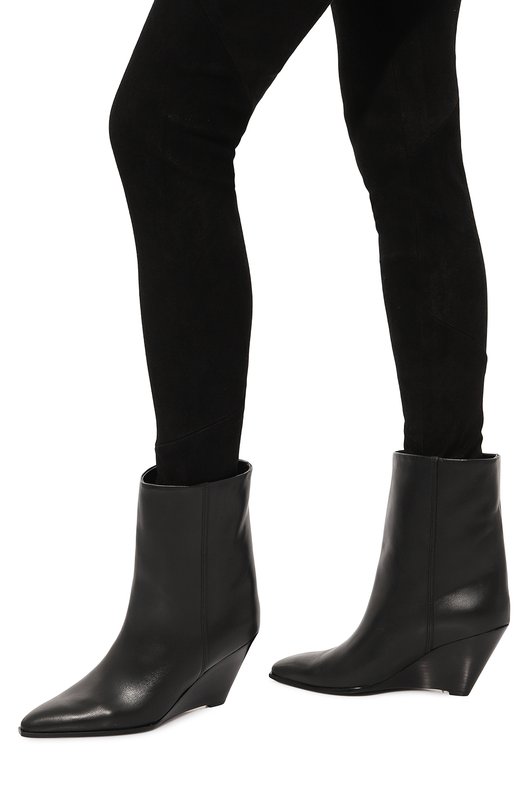 Кожаные ботильоны Closed C99564-833-22 Чёрный  C99564-833-22 Фото 3