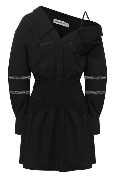 Хлопковое платье SELF-PORTRAIT, арт. SS20-121B, фото 1