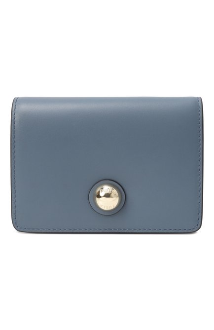 Женские кожаное портмоне FURLA голубого цвета, арт. WP00442/AX0733 | Фото 1 (Материал: Натуральная кожа; Материал сплава: Проставлено; Нос: Не проставлено)