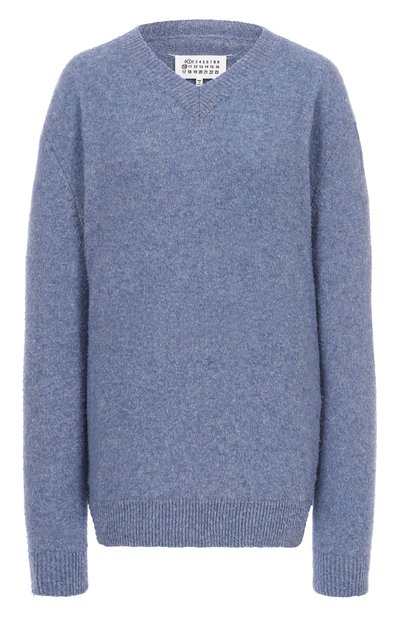 Женский свитер из шерсти и хлопка MAISON MARGIELA, арт. S50HN0011/M13108