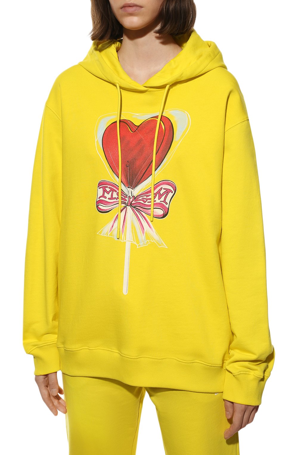 Хлопковое худи MSGM, арт. 3241MDM179 227299, фото 3