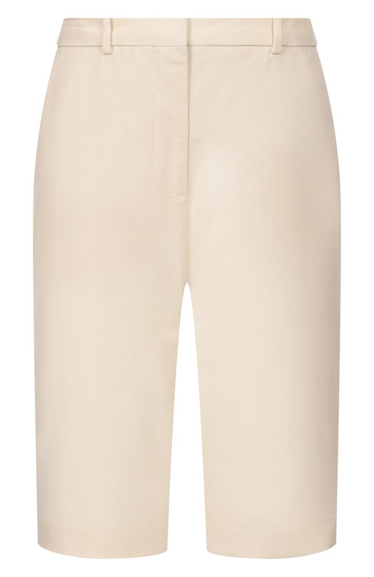 Шорты из шерсти и шелка Loulou de Saison RAY Кремовый RAY