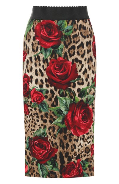 Женская юбка из вискозы DOLCE & GABBANA, арт. F4A1FT/FSRKK