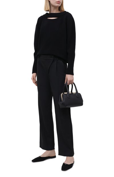 Брюки BY MALENE BIRGER черного цвета по цене 38800 руб., арт. Q70597009/NIAHE, фото 2 Брюки BY MALENE BIRGER, арт. Q70597009/NIAHE, фото 2