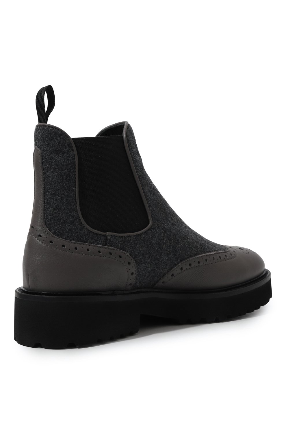 Комбинированные ботинки DOUCAL'S, арт. DD8343PHILPN655N, фото 5